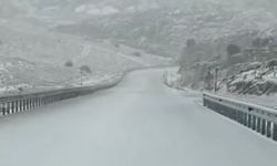 Denizli’nin yüksek kesimlerinde kar yağışı başladı