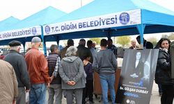 Didim’de merhume başkan Durbay için lokma hayrı düzenlendi