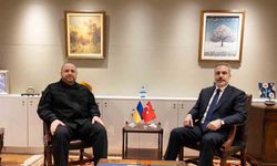 Dışişleri Bakanı Fidan, Ukrayna Ulusal Güvenlik ve Savunma Konseyi Sekreteri Umerov ile görüştü