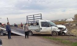 Diyarbakır’da pikap şarampole uçtu: 1 yaralı