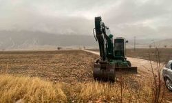 DSİ’ye ait kepçenin çalınıp define arandığı iddiası