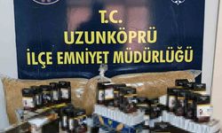 Edirne’de binlerce makaron ele geçirildi