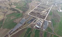 Elazığ’da 250 milyon liralık Cevizdere Besi OSB’de altyapı tamamlandı, bölge dron ile görüntülendi