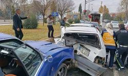 Elazığ’da 4 araçlı zincirleme kaza: 1 yaralı