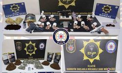Elazığ'da uyuşturucu operasyonu: 19 tutuklama
