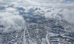 Elazığ'dan İzlanda ve Norveç'i hatırlatan kış manzaraları