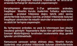 Elazığspor’dan olaylara ilişkin açıklama