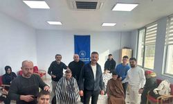 Engelli çocukların yüzleri güldü