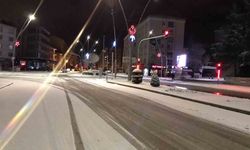 Ereğli'ye mevsimin ilk karı yağdı