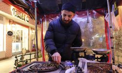 Eskişehir'de eksi 7 derecede kestane mesaisi