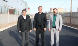 Eyyübiye’deki yol çalışması tamamlandı