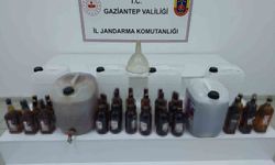 Gaziantep'te 140 litre sahte, 39 bin litre kaçak alkol ele geçirildi