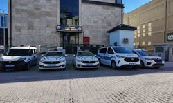 Gediz emniyetinde 4 yeni araç hizmete alındı