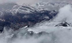 Gümüşhane beyaz gelinliğini giydi