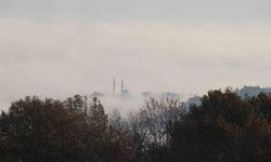 Gün doğumuyla buluşan sis görsel şölen sundu