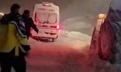 Hakkari'de hasta kurtarma operasyonu