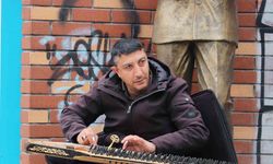 Havaların soğuması sokak sanatına engel olamadı