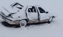 Hilvan'da kar nedeniyle trafik kazası: 3 yaralı