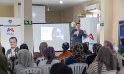 Kadınlara yönelik EVKA eğitimleri Mersin’de yoğun ilgi gördü