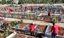 Kahramanmaraş’ta mezarlıklarda düzenleme