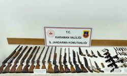 Karaman’da jandarmadan silah operasyonu: 1 gözaltı