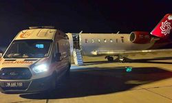 Kars’ta ambulans uçak 44 günlük bebek için havalandı