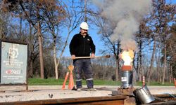 Kartepe Tramvay Hattı’nda raylar kaynak ile birleşiyor