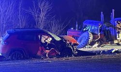 Kastamonu’da cip ile traktör çarpıştı: 3 yaralı