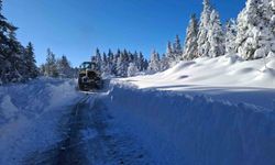 Kastamonu'da kapalı köy yolu sayısı 377'ye düştü