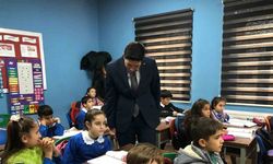 Kaymakam Fatih Erdoğan’dan köy okullarına ziyaret