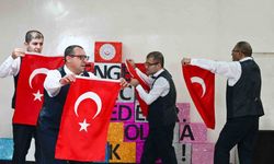 Kırklareli’nde özel bireylerin yetenekleri dakikalarca alkışlandı