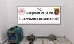 Kırşehir’de izinsiz kazı yapan şüpheli yakalandı