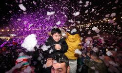 Kış festivalinde eğlence hız kesmeden devam ediyor