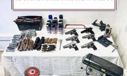 Kocaeli’de silah imalathanesine dönüştürülen adrese operasyon
