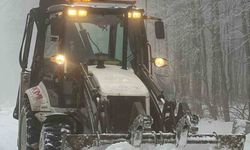 Kocaeli'de yüksek kesimlerde kesintisiz kış mesaisi başladı