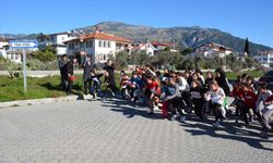 Köyceğiz'de Atatürk yol koşusu yapıldı