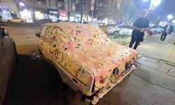 Kütahya'da 'Dilek Arabası' ilgi odağı oldu