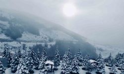 Ladik Akdağ beyaz gelinliğini giydi