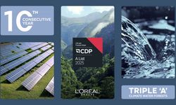 L’Oréal Grup, CDP’den üst üste 10’uncu kez üç ’A’ notunu aldı