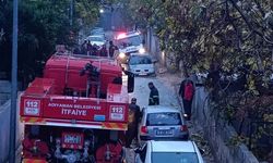 Mahsur kalan AFAD’ı itfaiye ekipleri kurtardı