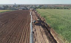 Mardin’de 2. kademe içme suyu isale hattında çalışmalar devam ediyor