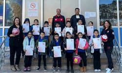 Menteşe Yenice İlkokulu öğrencilerinden 112 Acil Çağrı Merkezine ziyaret