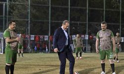 Mersin Büyükşehir Belediyesinin birimler arası futbol turnuvasına start verildi