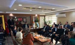 MHP Etimesgut İlçe Başkanı Muratgül’den AK Parti Etmisgut İlçe Başkanı Şankazan’a ziyaret