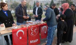 MHP Sur teşkilatından Regaip Kandili ikramı