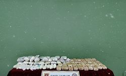 MSB: 'Van hudut hattında icra ettiği arama tarama faaliyetleri kapsamında 77 kilo 805 gram uyuşturucu madde ele geçirdi'