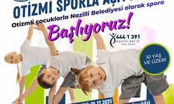 Nazilli Belediyesi'nden otizmli çocuklara spor kursu