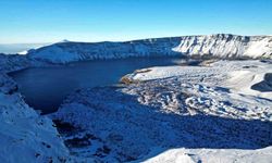 Nemrut, Van Gölü ve Süphan’da kışın en güzel hali