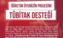 Niğde Ömer Halisdemir Üniversitesi’ne bir TÜBİTAK desteği daha