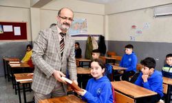 Öğrencilere Kur’an-ı Kerim hediye edildi